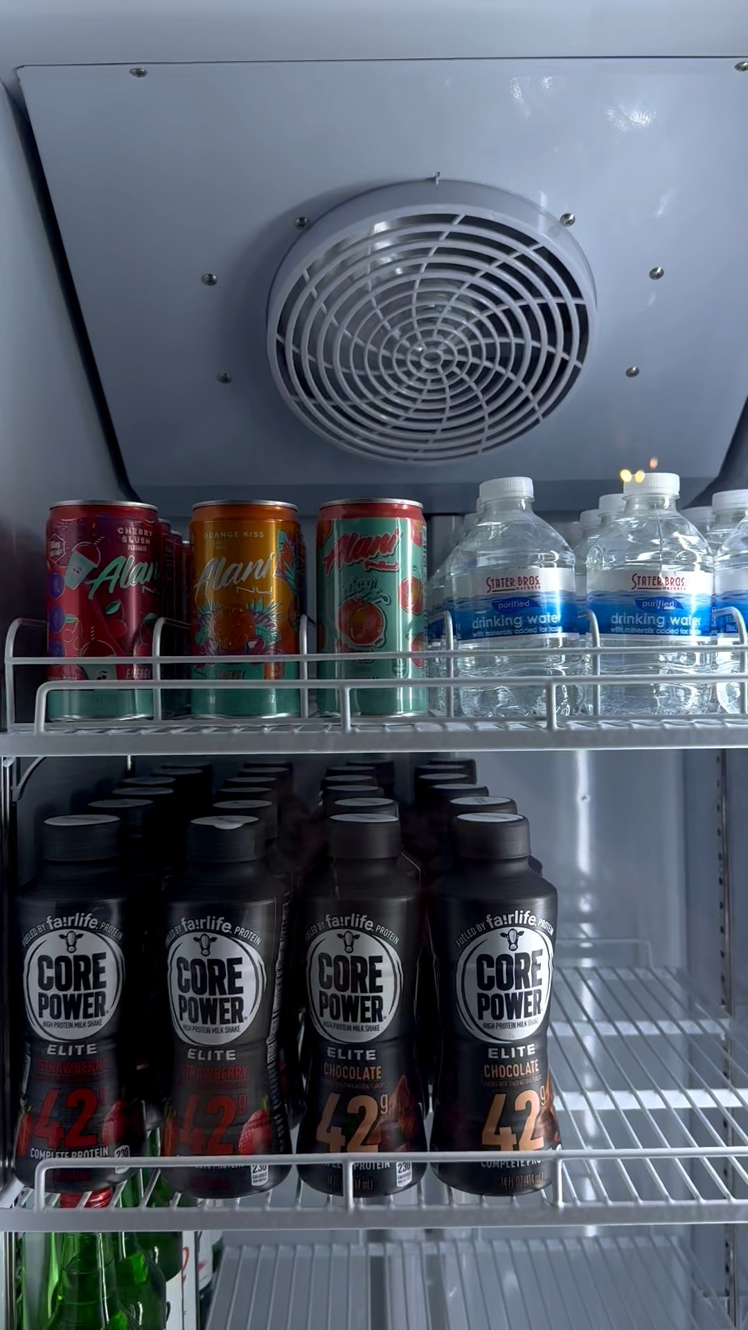 Garage fridge!! Now I can store all of my energy drinks, protein shakes….., and stay prepared for parties 😅 #garagefridge #garagegym 

#LTKHome