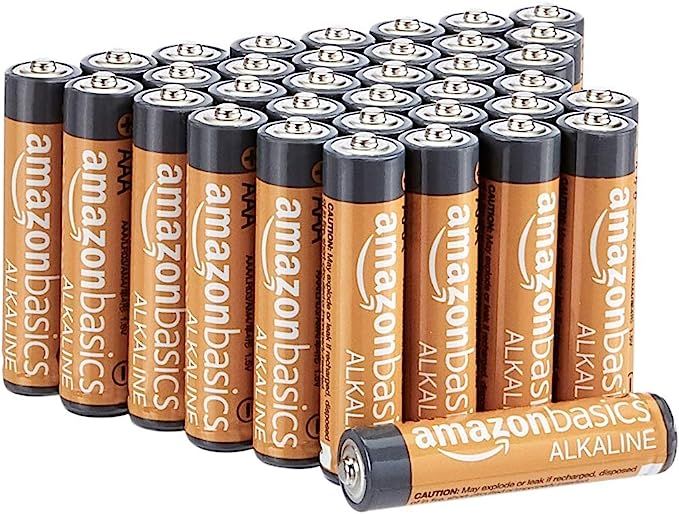 Amazon Basics 36 Pack AAA High-Performance Alkaline Batteries, 10-Year Shelf Life, Easy to Open V... | Amazon (US)