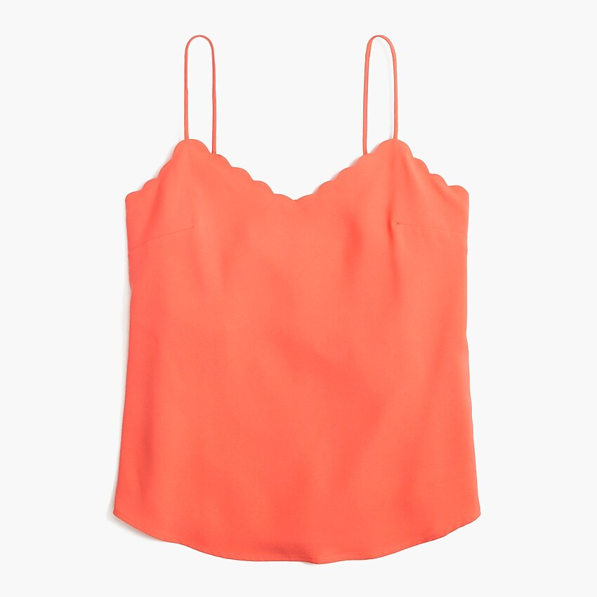 Scalloped cami top | J.Crew Factory