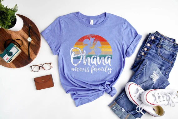 Ohana Means Family Shirt  Flower Shirt  Funny Family Shirt  | Etsy | Etsy (US)