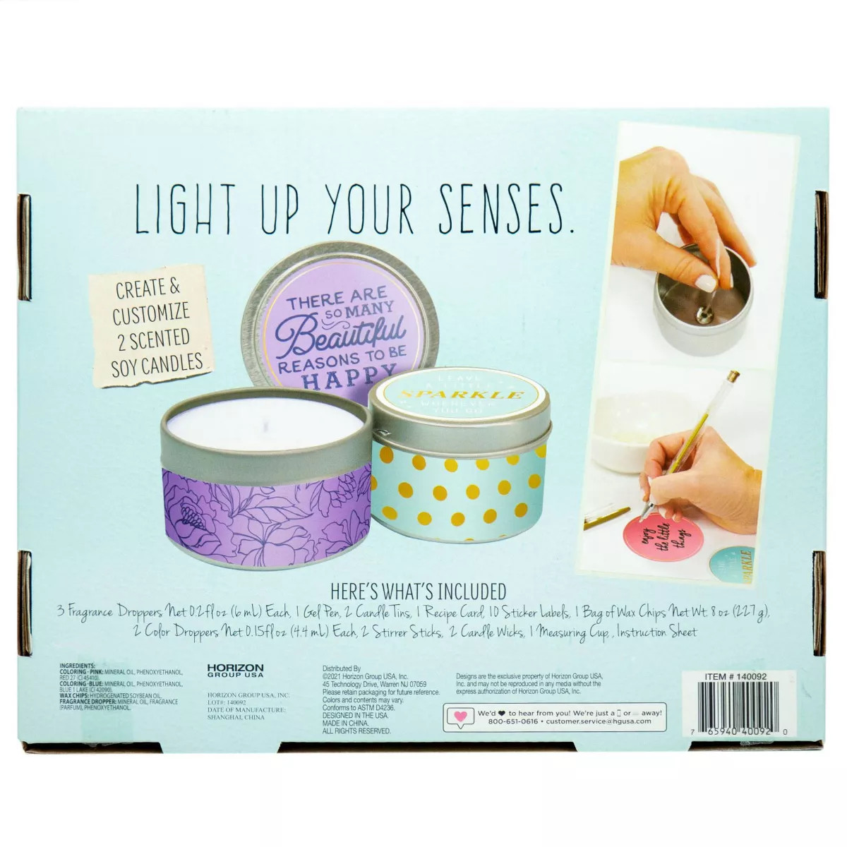 DIY Custom Candles - STMT: Candle Making Kit for Girls, Craft Activity with Wax & Color Dyes, Age... | Target