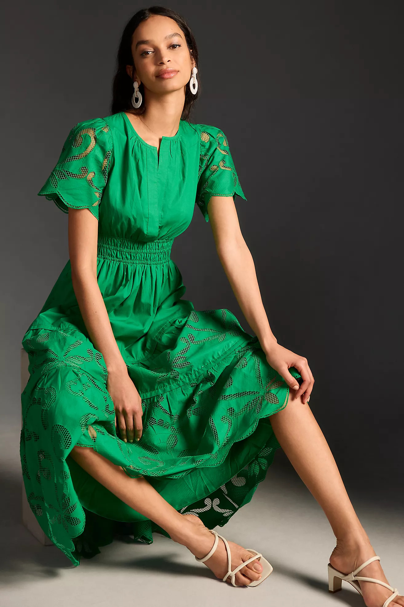 The Somerset Maxi Dress: Cutwork Edition | Anthropologie (US)