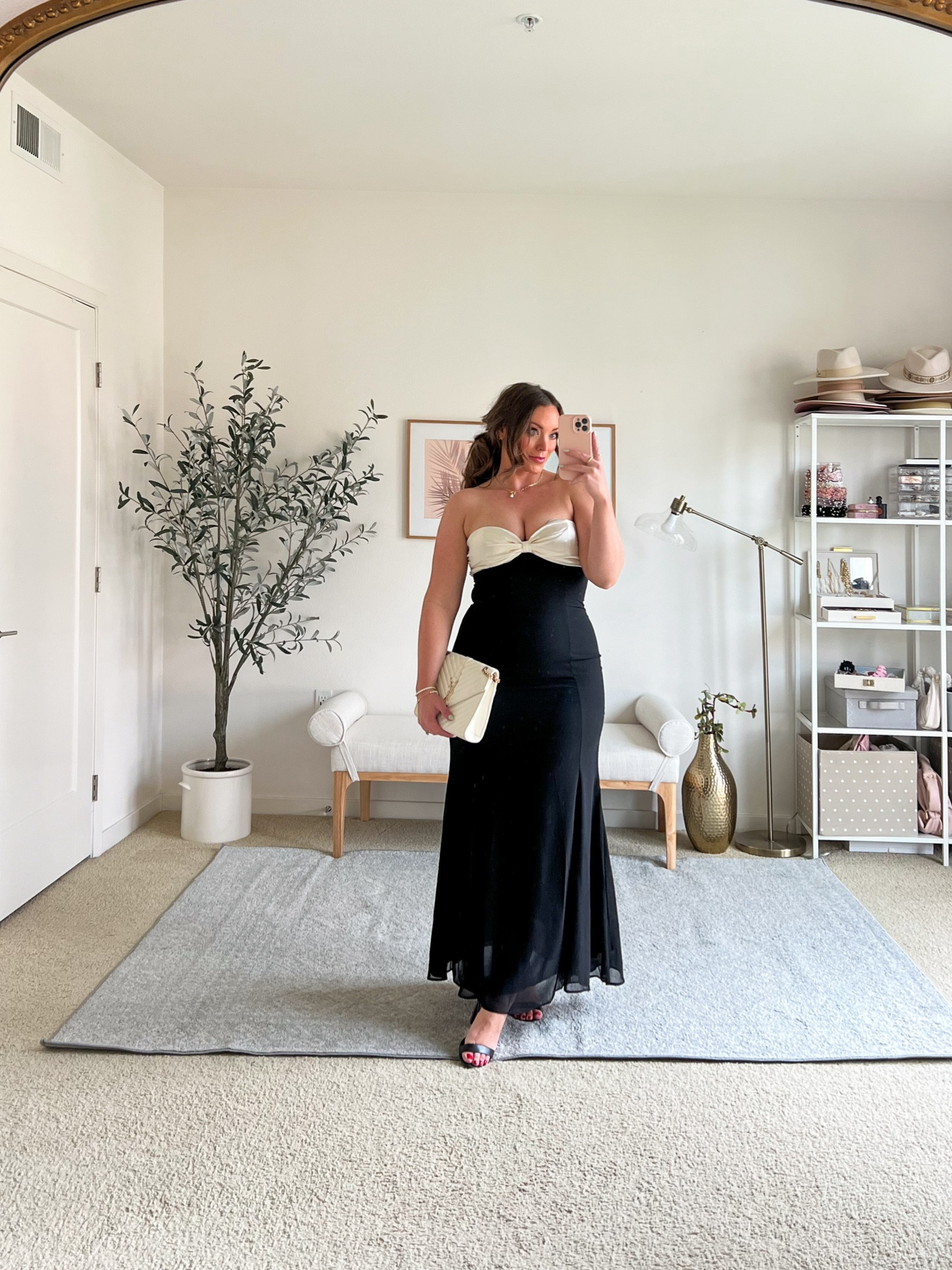 The most stunning timeless dress ✨ obsessed with this dress, it’s  giving Olivia Pope vibes 🖤

Use code BRITTANYANN20 ❤️
 Shoes use code ‘Brittany’ for 20% off your Dream Pairs order


Guest wedding dress, black tie event, evening dress, 

#LTKmidsize #LTKSeasonal #LTKwedding