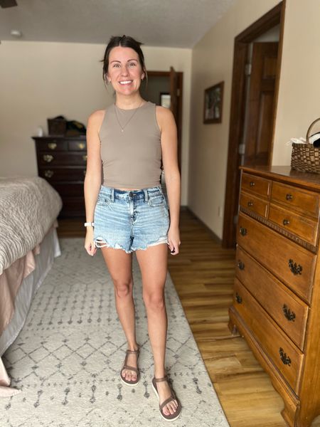 Wearing a size small in my tank and xs in my shorts— I’ll be reordering the shorts in size xxs! My Tevas fit true to size (wearing size 6). I also linked the other colors of this style of Tevas. 


#LTKstyletip #LTKfindsunder100 #LTKfindsunder50