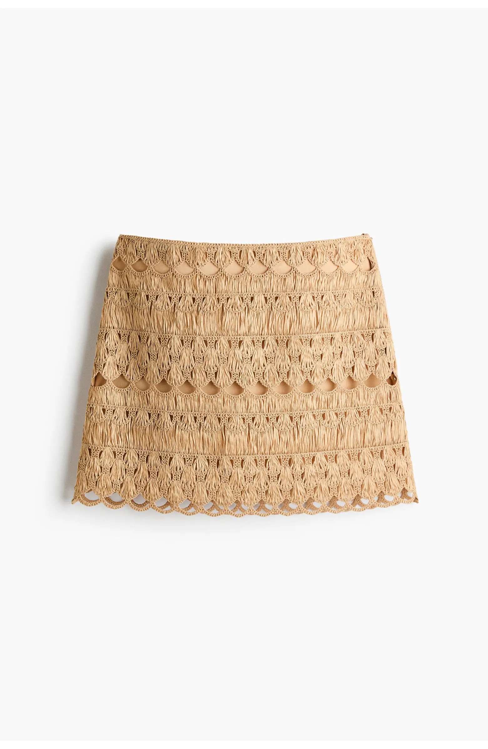 H&M Crochet-look Mini Skirt | Nordstrom | Nordstrom