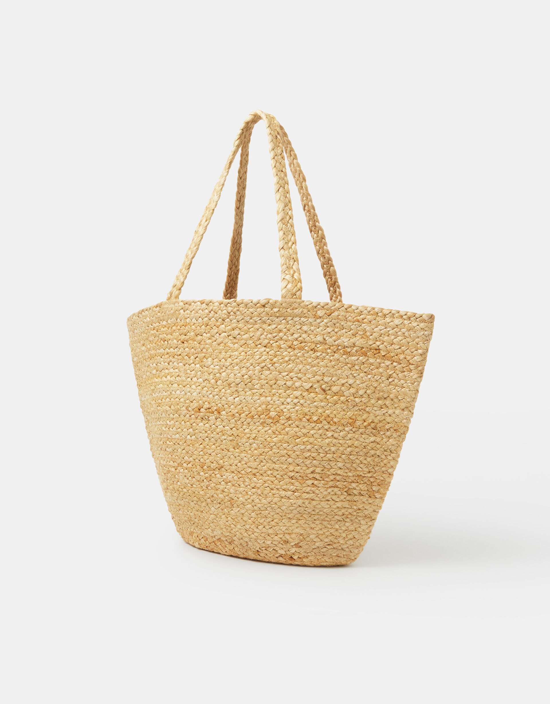 Beaded Fish Woven Basket Bag | Accessorize (Global)