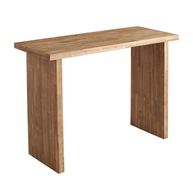 Acacia Wood Napa Outdoor Bar Table | World Market