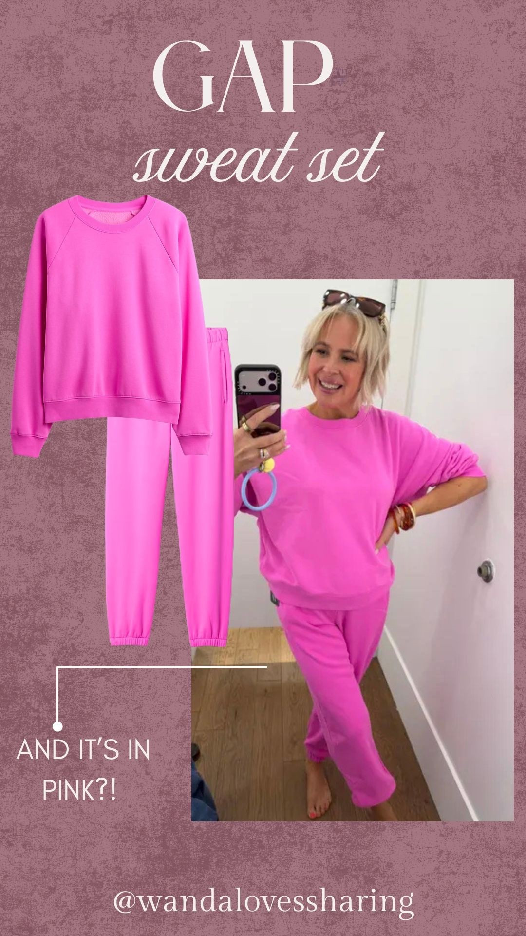 I am obsessed with this pink sweat set from gap!!

#LTKU #LTKootd #LTKHome