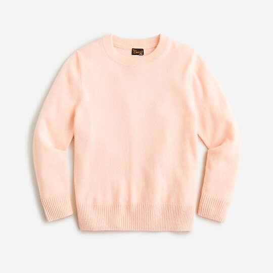 Kids' cashmere crewneck sweater | J. Crew US