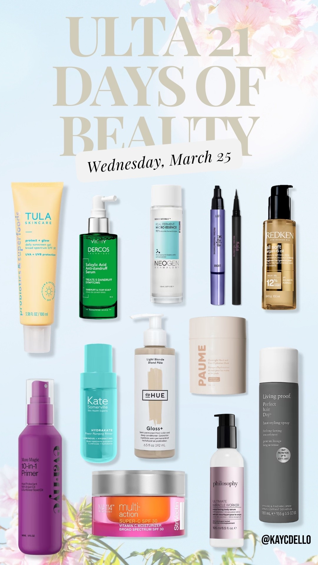 ULTRA RUN don’t walk 🏃‍♀️🚨 ULTA 21 Days of Beauty is LIVE and today’s deals are TOO good

These are the ones I’d grab ASAP (like…before they sell out 👀)
✨ skincare staples
✨ hair holy grails
✨ everyday makeup must-haves

If you’ve been waiting to restock or try something new—this is your sign 🤍

I linked everything for you because these deals don’t last long ⏳

#LTKbeauty #LTKsale #LTKunder50 #LTKfinds #UltaBeauty

#LTKootd #LTKBeauty #LTKgrwm