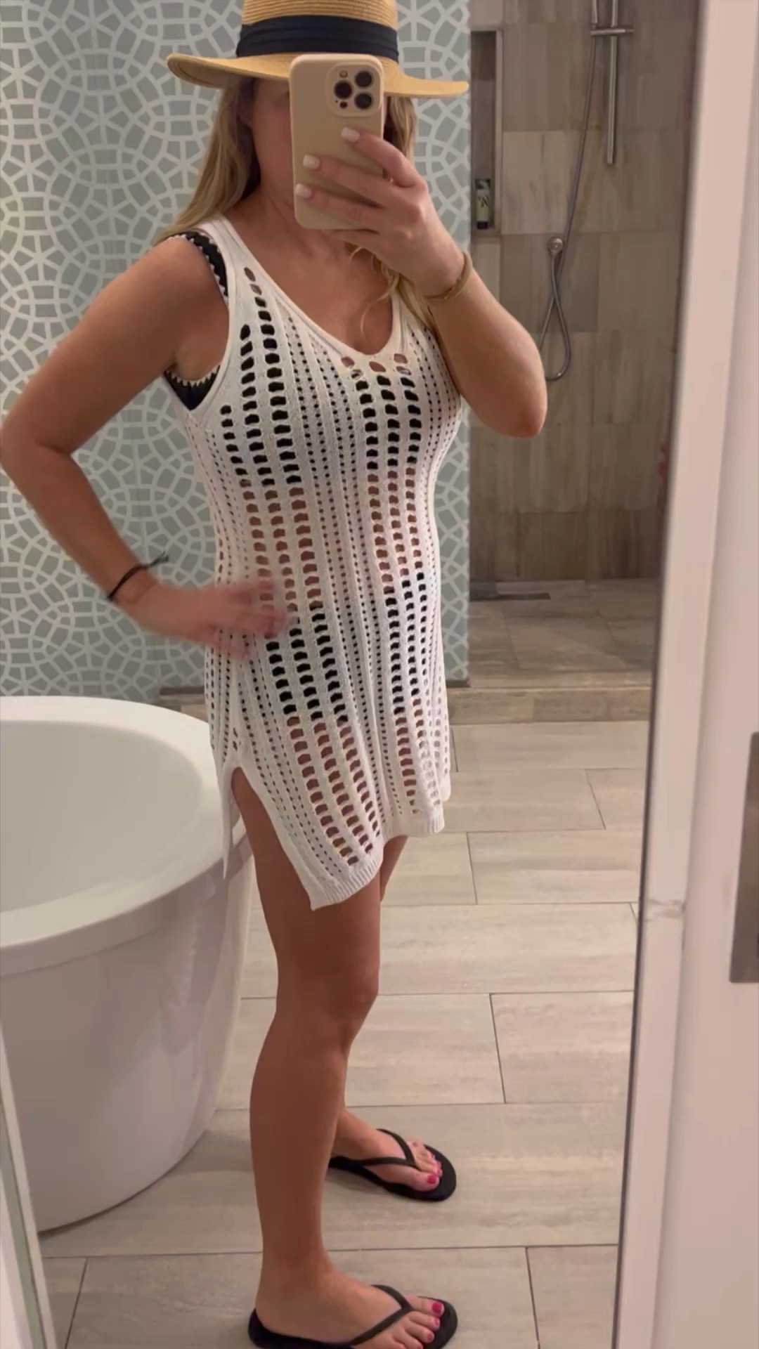 This is such a cute Swim cover up for the Beach or the Pool! 

#LTKswim #LTKtravel #LTKSeasonal