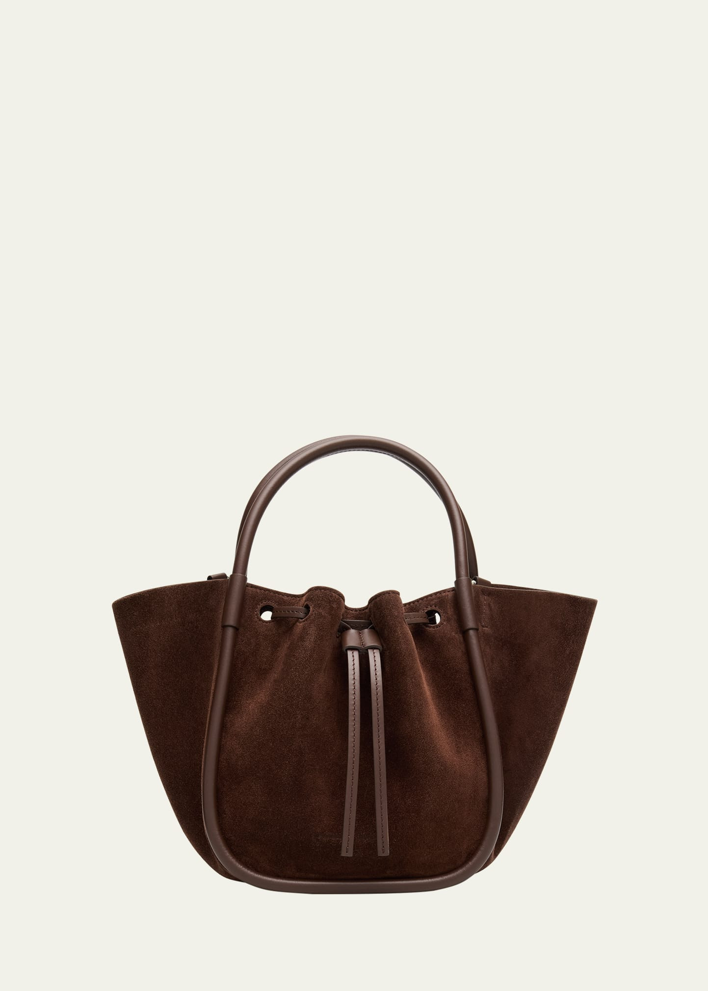 Proenza Schouler Small Ruched Suede Tote Bag | Bergdorf Goodman