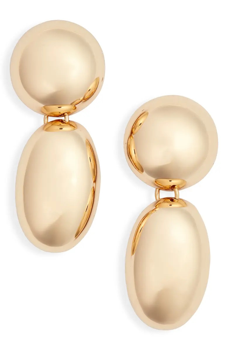 Open Edit Puffy Orb Drop Earrings | Nordstrom | Nordstrom