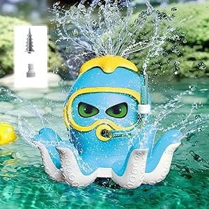 Water Sprinkler Outdoor Play Toy, Splash Pad Sprinkler for Backyard, Lawn, Garden, Pool Party, Su... | Walmart (US)