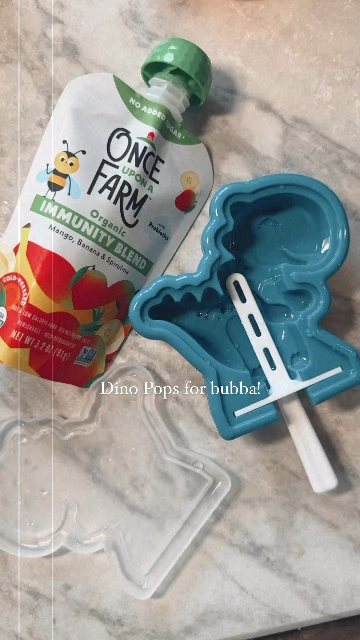 Dino pops for the win!  Add any smoothie or pouch combo and freeze for an easy summer snack!

#LTKhome #LTKSeasonal