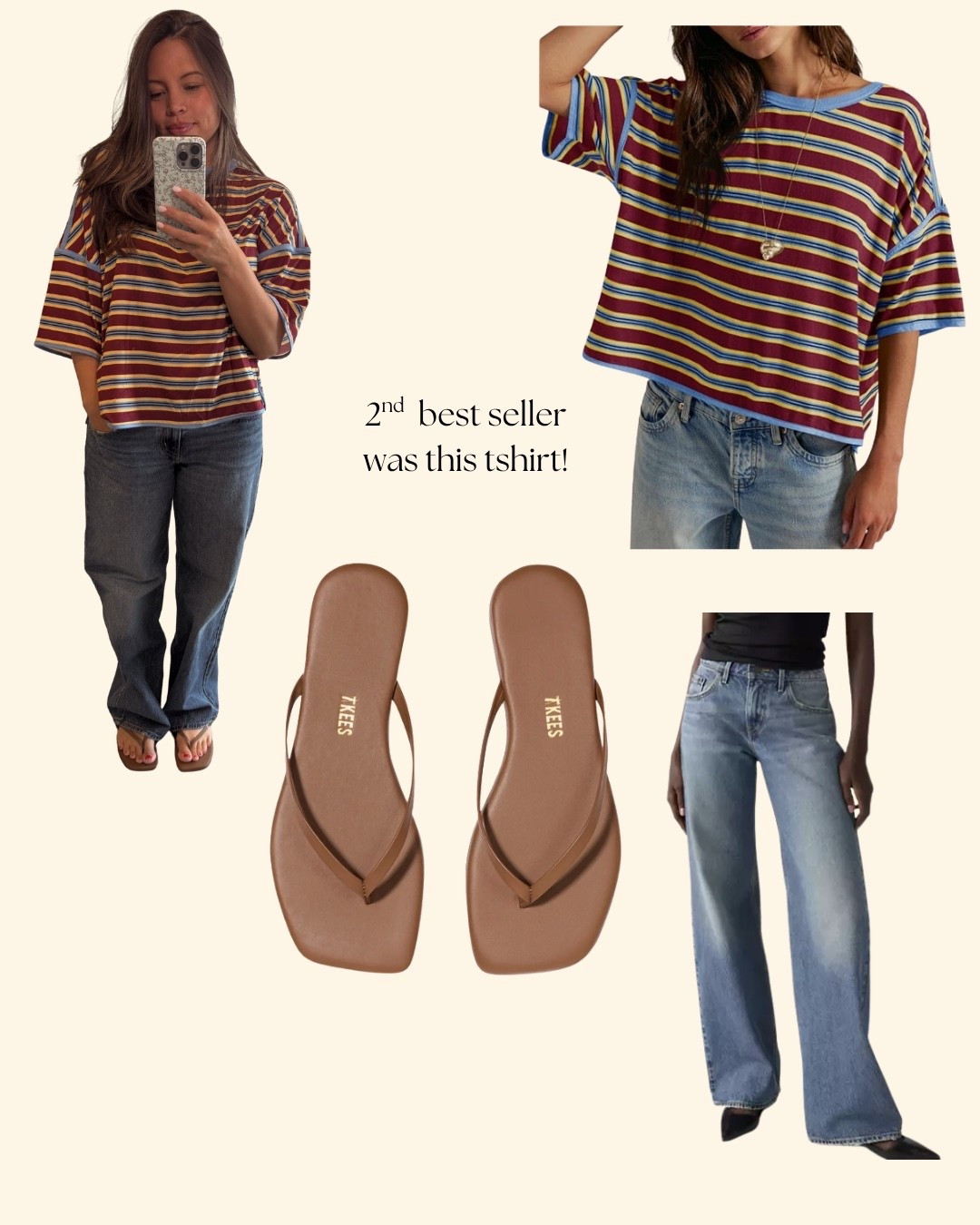 No surprise this tee was a bestseller ❤️💙 The oversized fit is so good and goes with literally everything.

#GraphicStyle #StripedTee #CasualOutfit #LTKStyle #EverydayFashion

#LTKootd #LTKmomlife #LTKgrwm