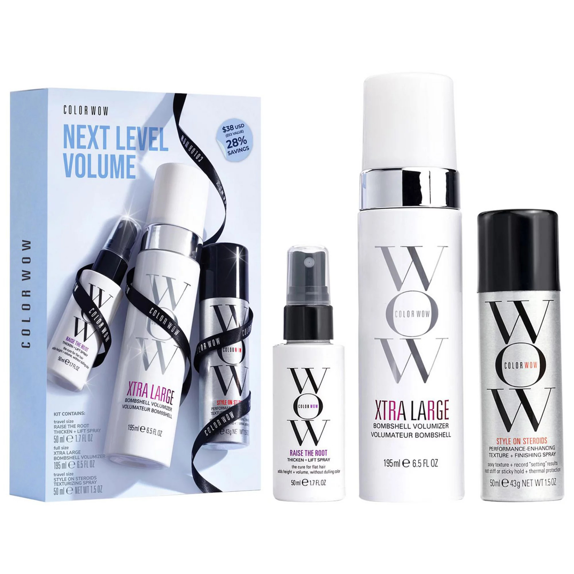 COLOR WOW Next Level Volume Hair Gift Set | Kohl's