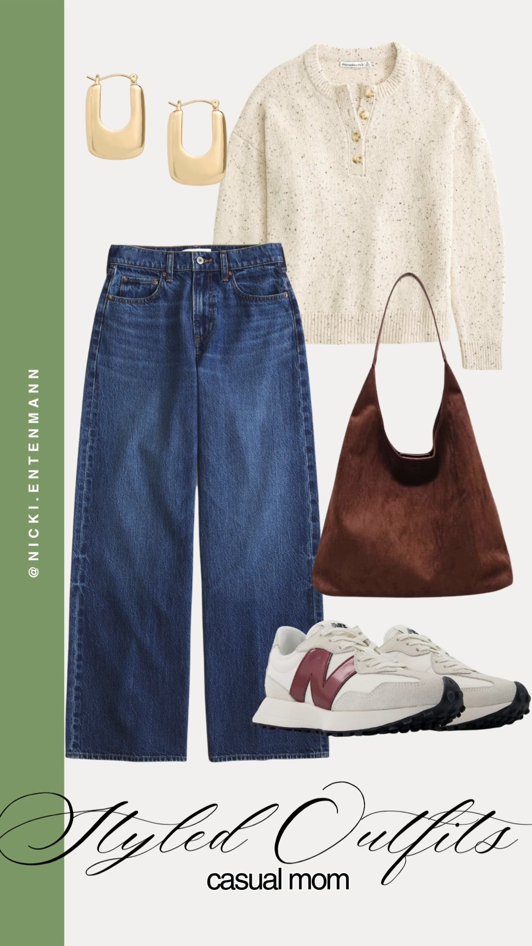 Effortless comfort defines this casual mom styled outfit, with top and bottom included in Abercrombie’s Winter Sale online. #AbercrombieStyle #WinterSale #CasualOutfits #AffordableFashion #WardrobeUpdate #OOTDInspo #TrendyLooks #SmartShopping #SeasonalStyle #EverydayFashion 

 #LTKootd #LTKSaleAlert #LTKFindsUnder100