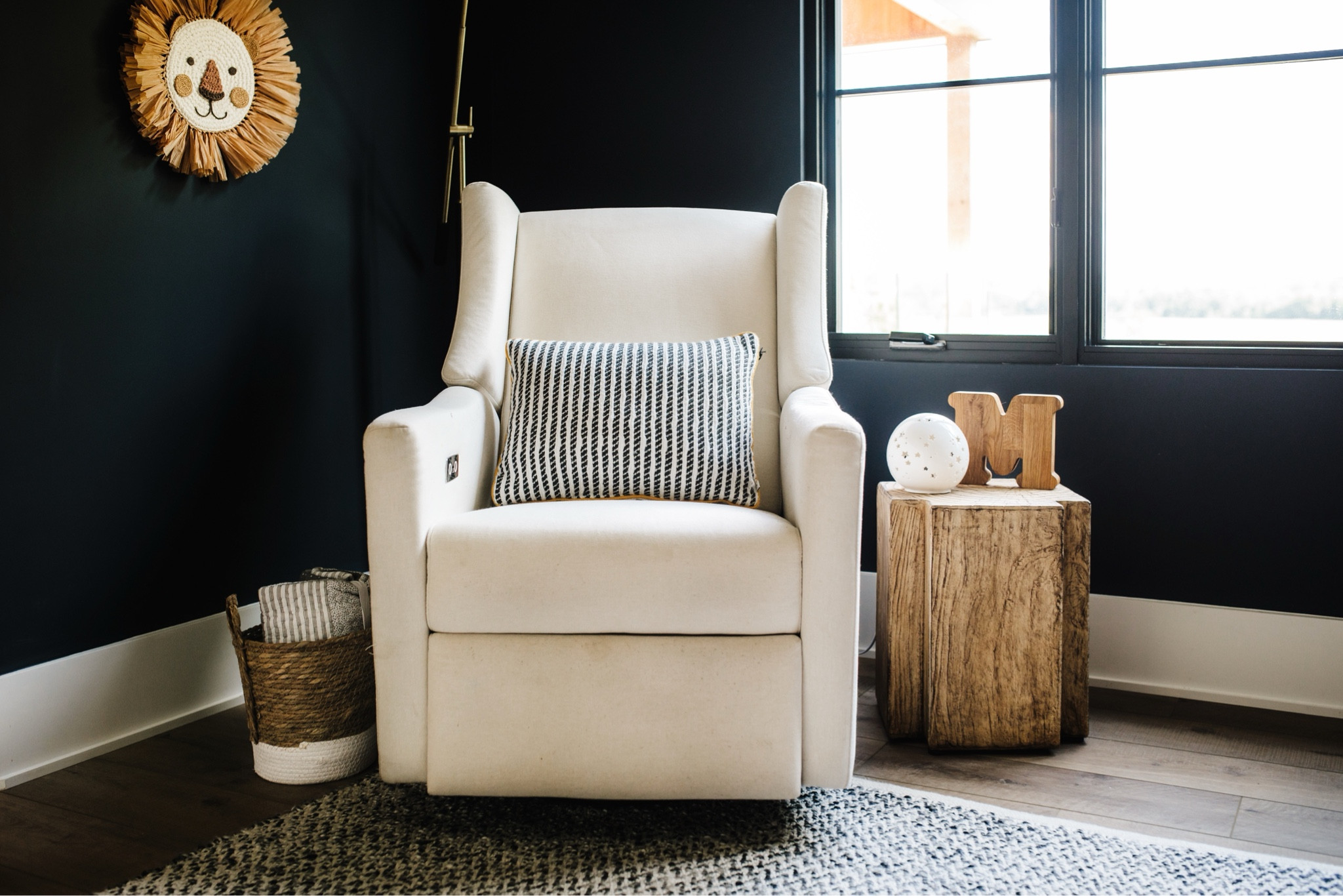 Swivels, reclines, charges your phone! Best nursery chair Way Day Deal!

#LTKhome