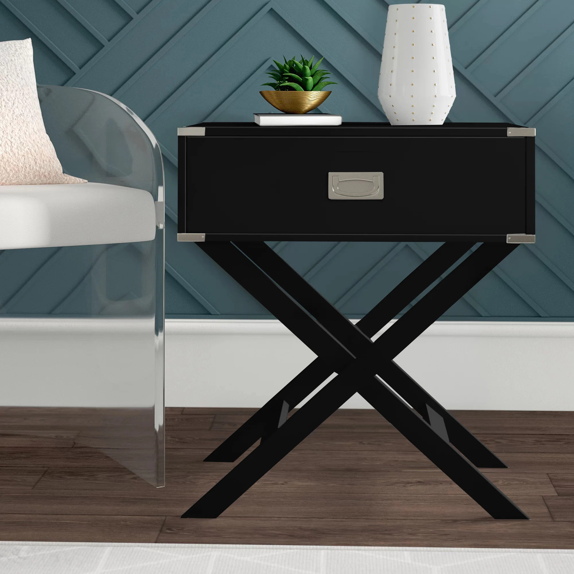 Marotta 26.75'' Tall 1 - Drawer Nightstand | Wayfair North America