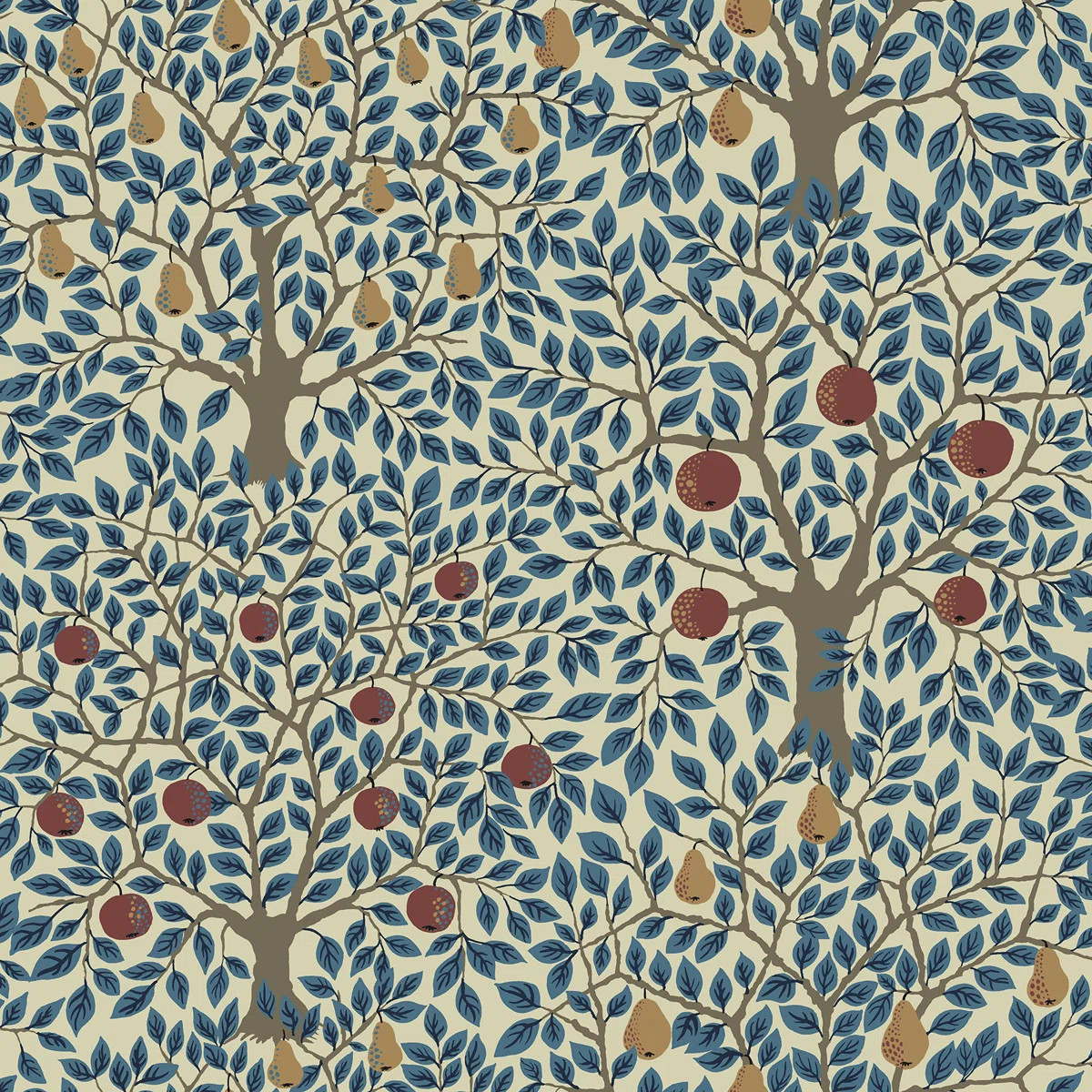 Aleshire Fruit Tree 33' L x 20.5" W Wallpaper Roll | Wayfair North America