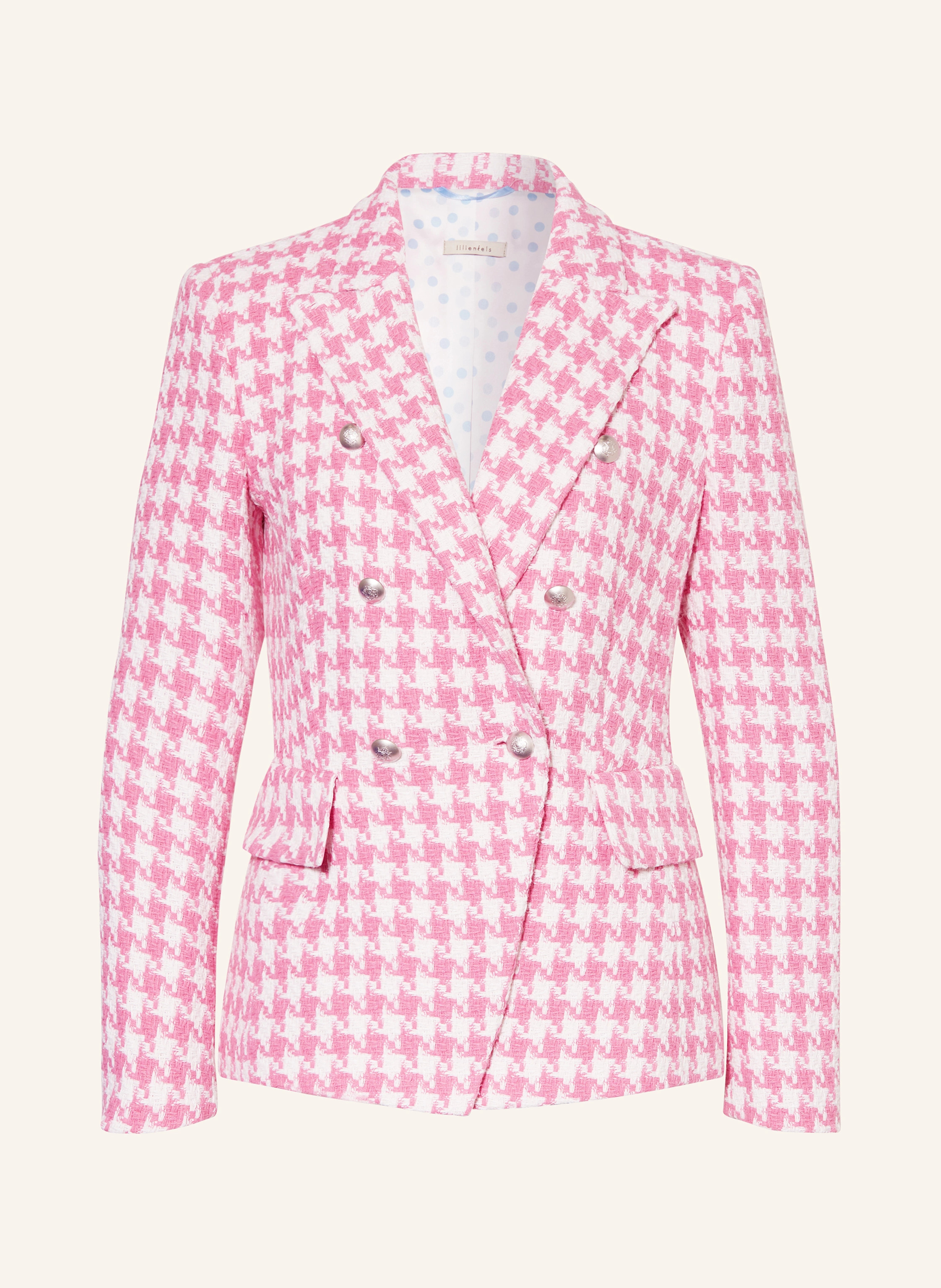 lilienfels Tweed-Blazer in weiss/ rosa | Breuninger (DACH)