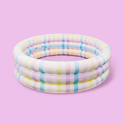 Inflatable Pool Rainbow Gingham - Stoney Clover Lane x Target | Target