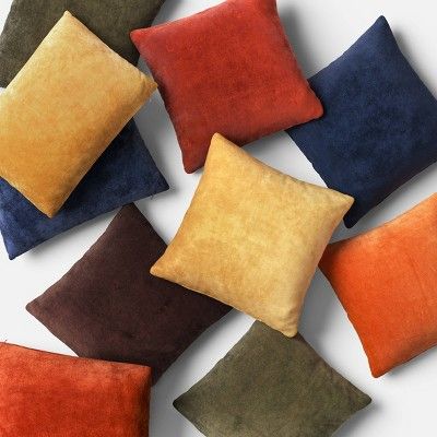 Washed Cotton Velvet Throw Pillow - Threshold™ | Target