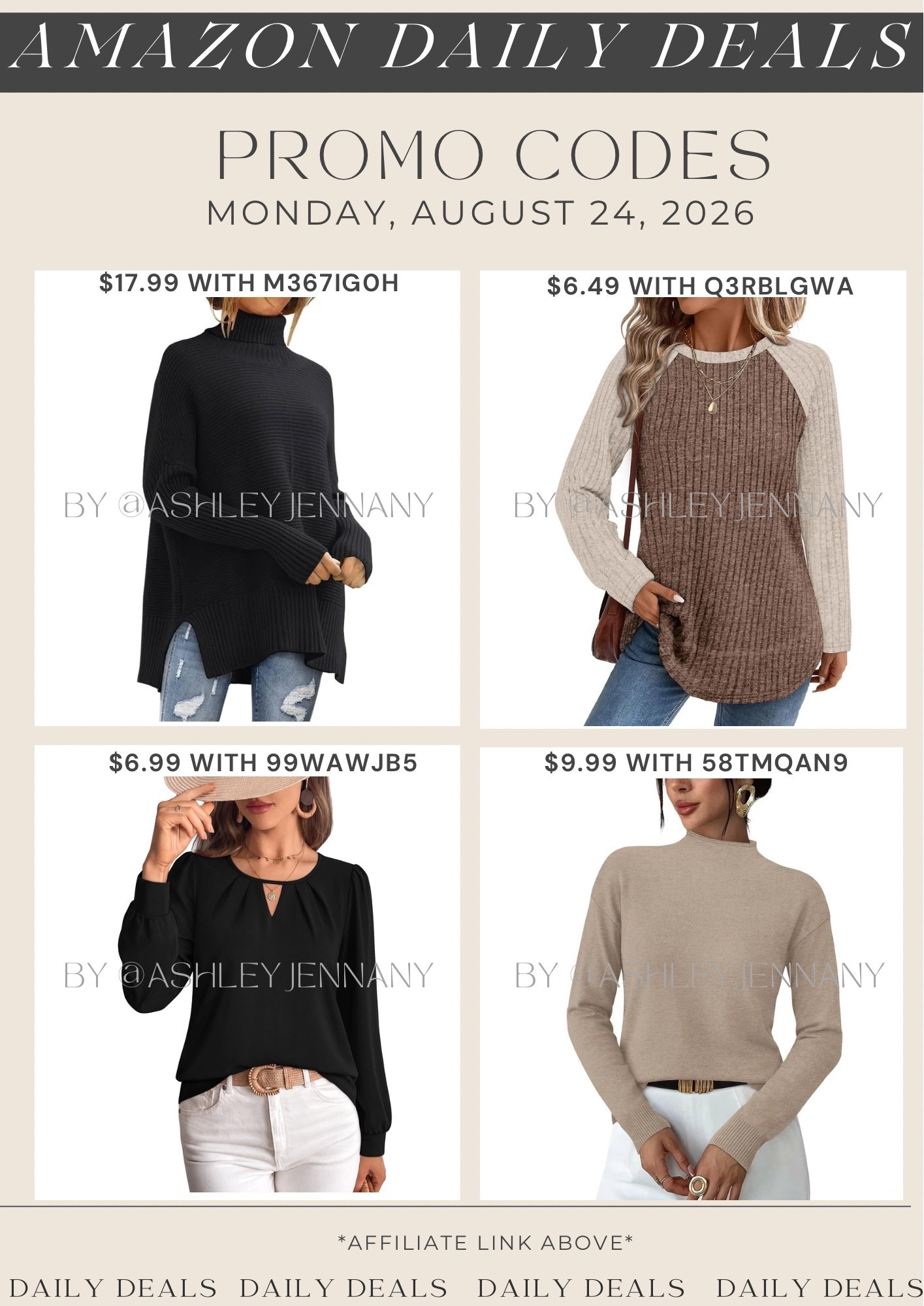 Amazon deals

#LTKMidsize #LTKSaleAlert #LTKSeasonal