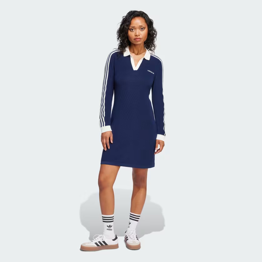 Knitted Polo Dress | adidas (US)