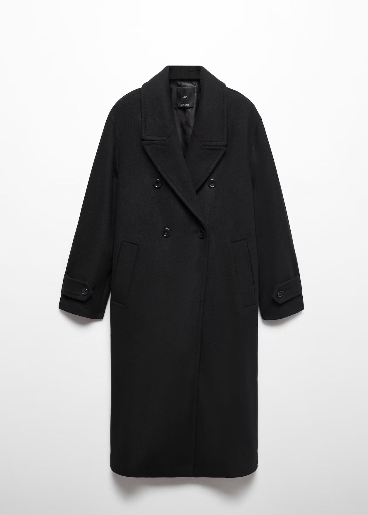 Oversize wool coat | Mango Canada
