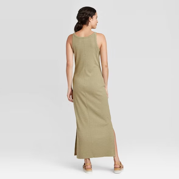 Women's Sleeveless Rib Knit Dress - A New Day™ | Target