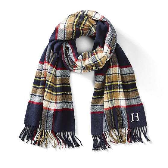 Italian Plaid Blanket Scarf | Mark and Graham | Mark and Graham