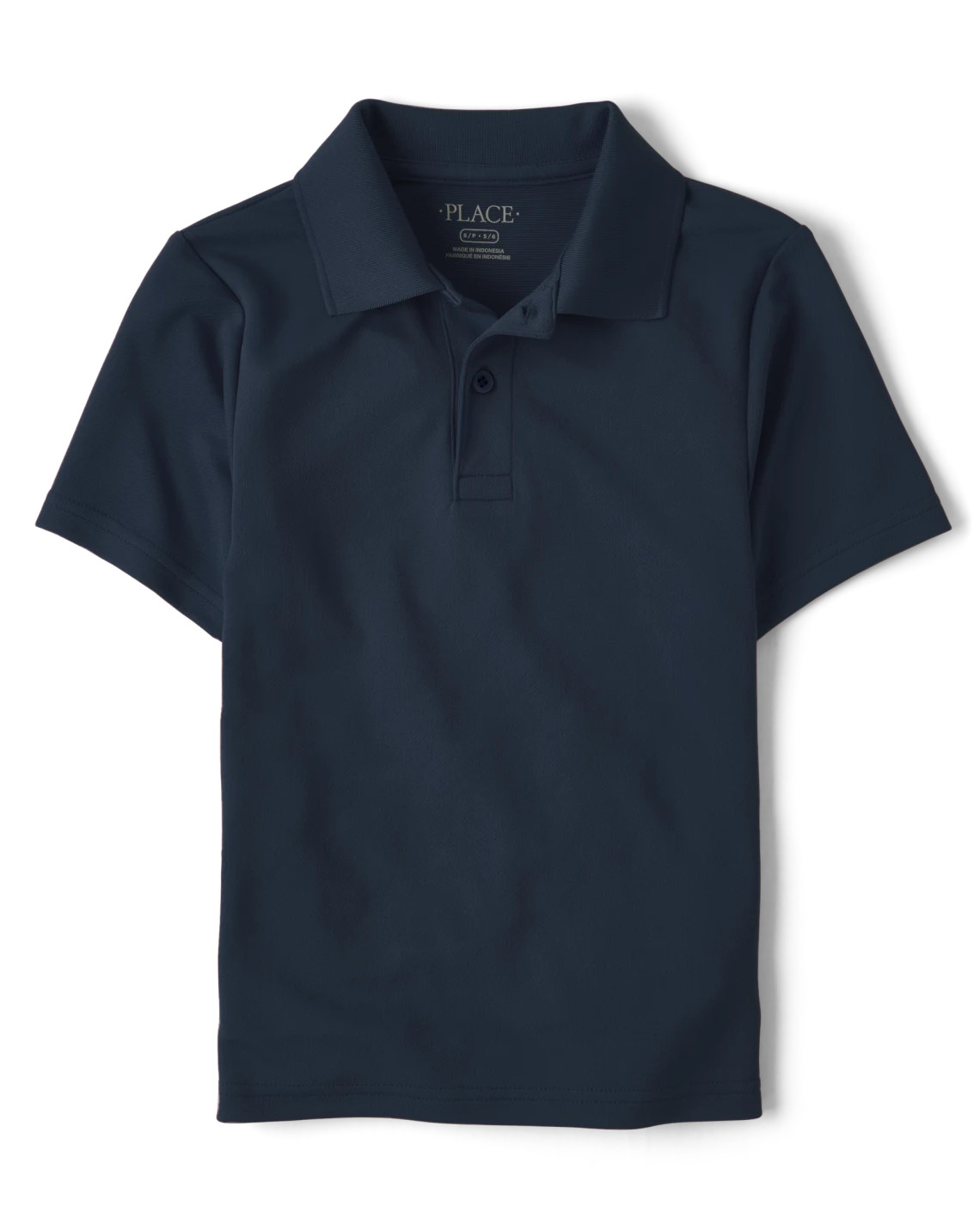 Boys Uniform Performance Polo - blue | The Children's Place