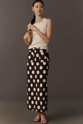 The Colette Belted Maxi Skirt by Maeve | Anthropologie (US)