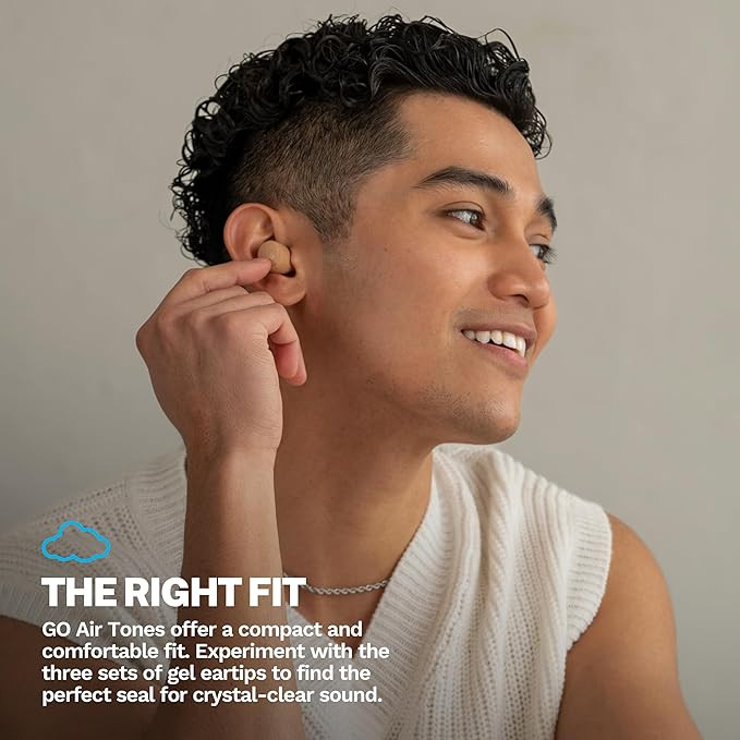 JLab Go Air Pop+ Tones True Wireless Earbuds, in Ear Bluetooth Headphones with Microphone, 35H Pl... | Amazon (US)