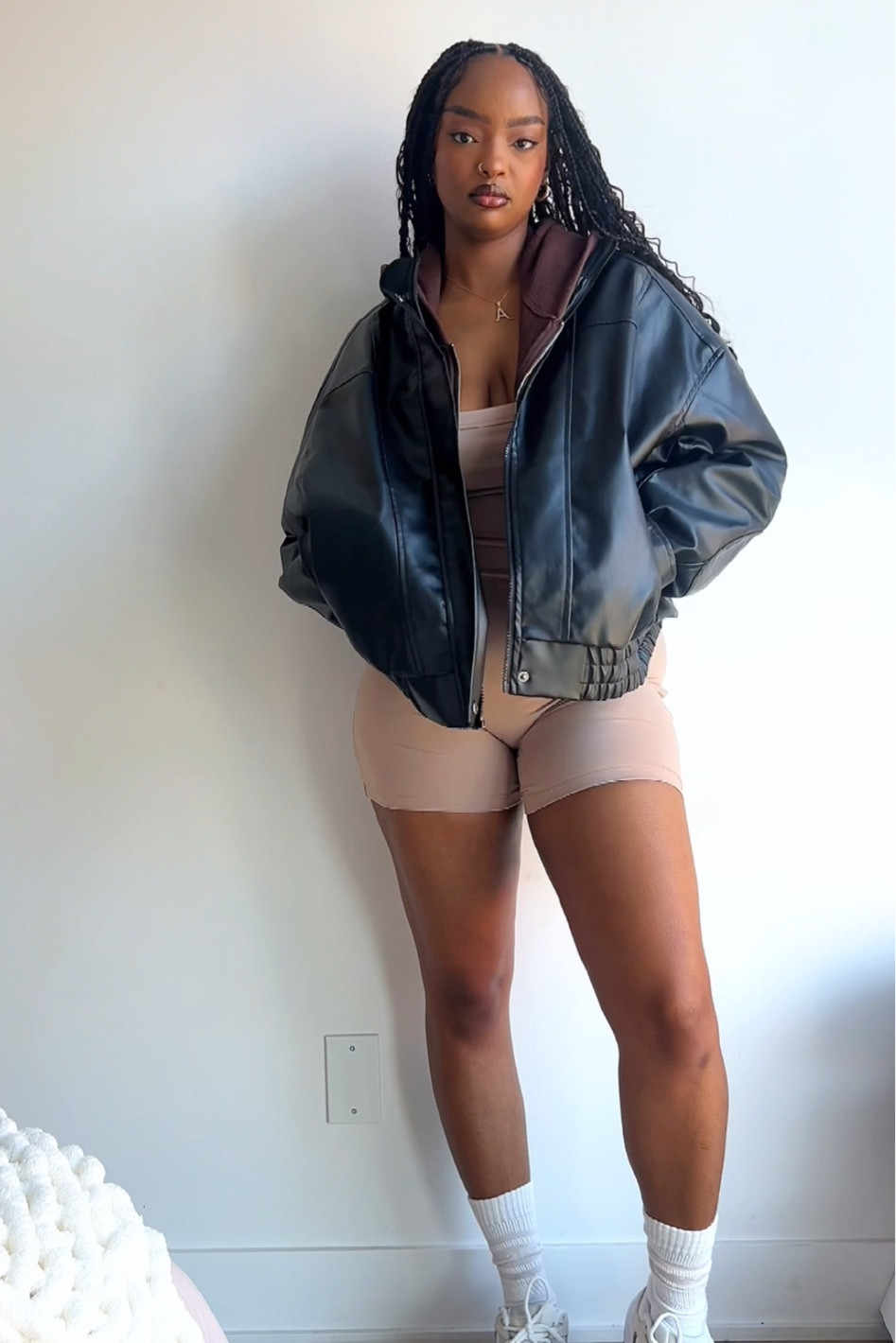 Easy, comfy and cute fall outfit, styling a romper for Fall autumn, athleisure outfitt

#LTKstyletip #LTKfindsunder100