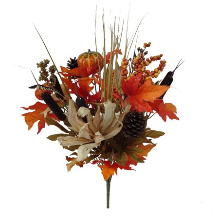 Orange Glitter Pumpkin Bouquet | Walmart (US)