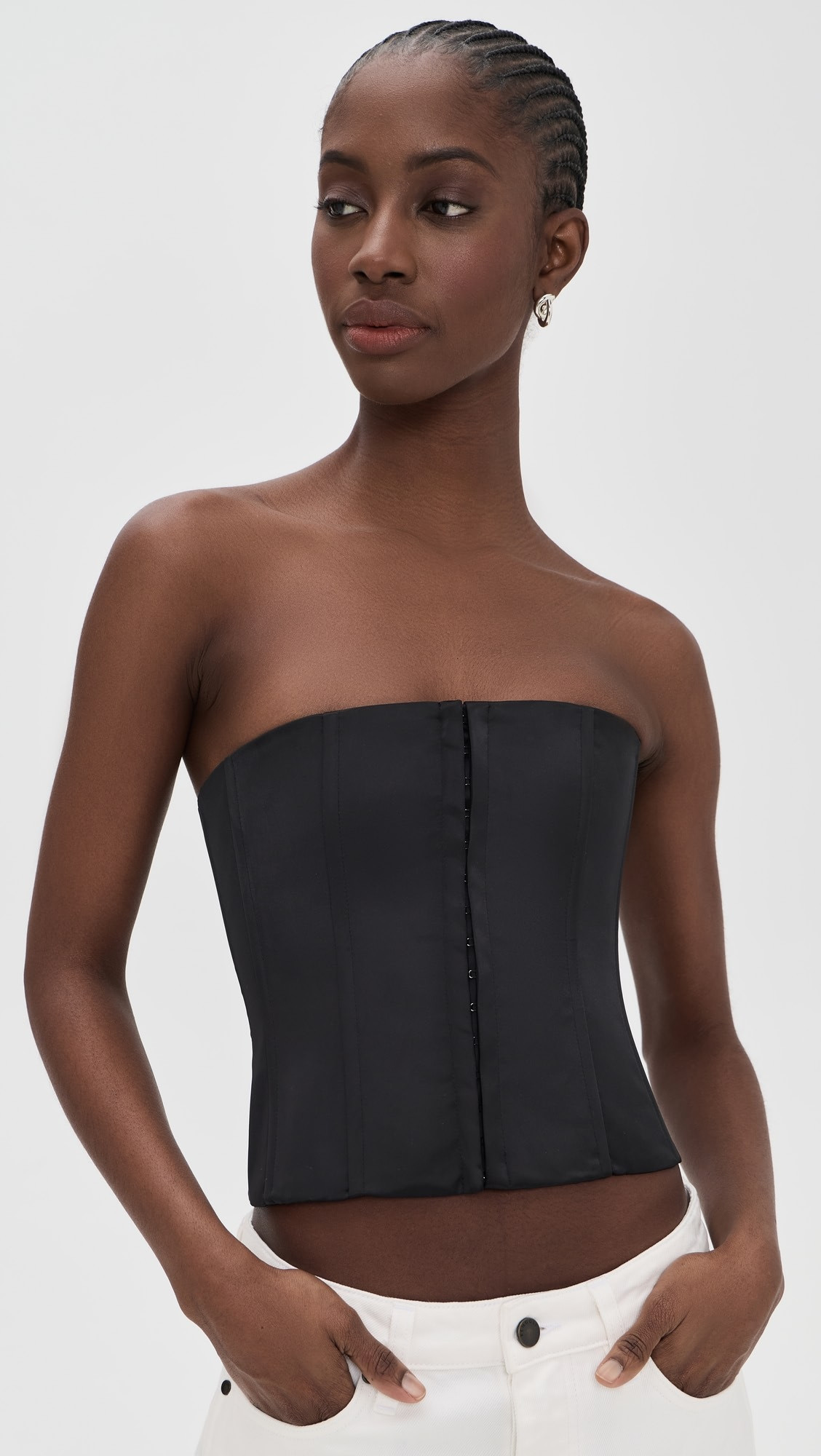 Satin Corset | Shopbop