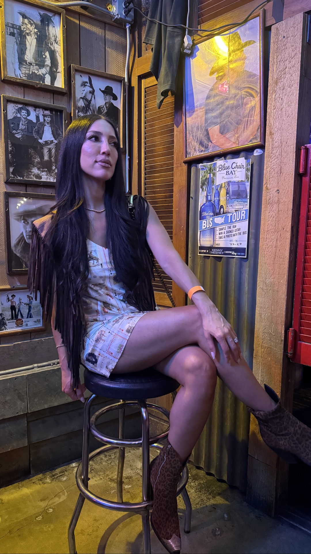 A little country, a little glam, and always a touch of leopard print 🤠✨

Getting ready for a night of line dancing in this gorgeous western-inspired Card print dress from Care Tucker. Paired it with a fringe layer and my favorite leopard print cowboy boots because let’s be honest… you can’t take the animal print-loving girl out of me. 🤎🐆

One thing I love about Care is how she helps me step outside my comfort zone while still making every look feel like me. She styled this outfit perfectly and I’m officially obsessed.

I’ve linked everything I can for you in my LTK! ✨🤠🤎

#WesternFashion #CowgirlStyle #CountryConcertStyle

#LTKgrwm #LTKootd #LTKOver40