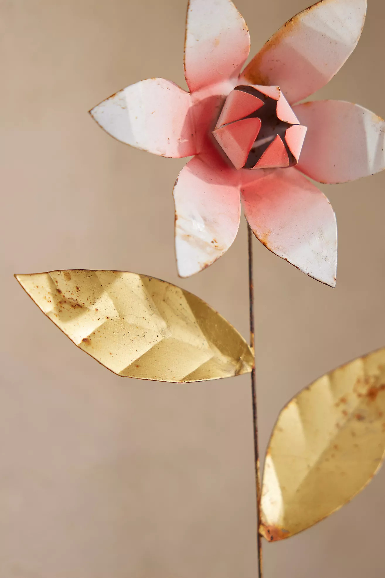 Flower Iron Stake + Stand, Low | Anthropologie (US)