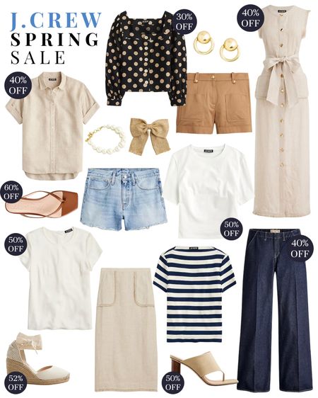 JCrew Sale / JCrew Spring Sale / Spring Outfits  / Neutral Wardrobe / Spring Denim / Spring Sweaters / Spring Cardigans / Spring Jackets / Spring Handbags / Straw Hats / Spring Dresses 

#LTKstyletip #LTKU #LTKsalealert