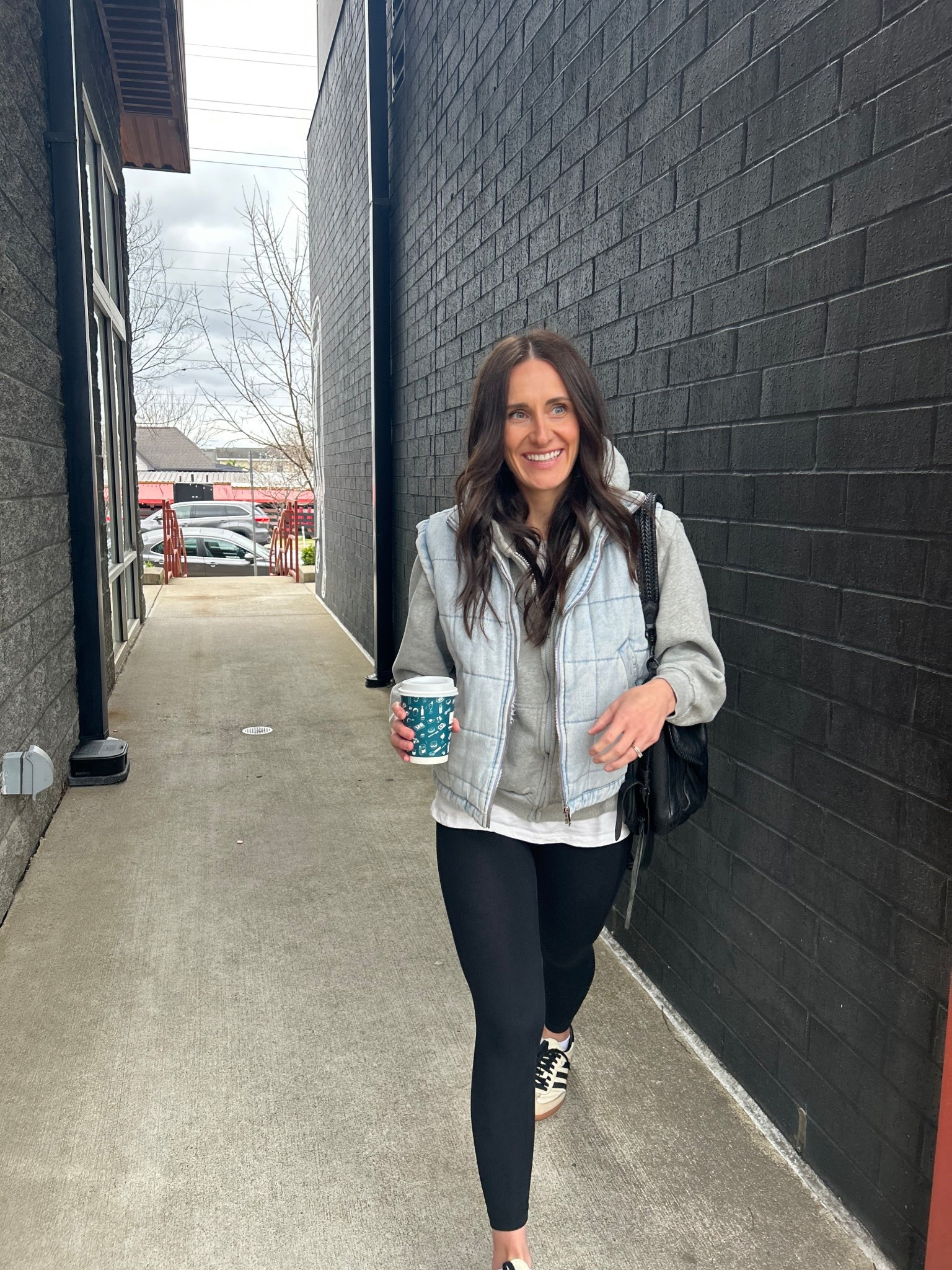 Spring outfit, PFA free legging, casual mom outfit 

#LTKSeasonal #LTKPetite