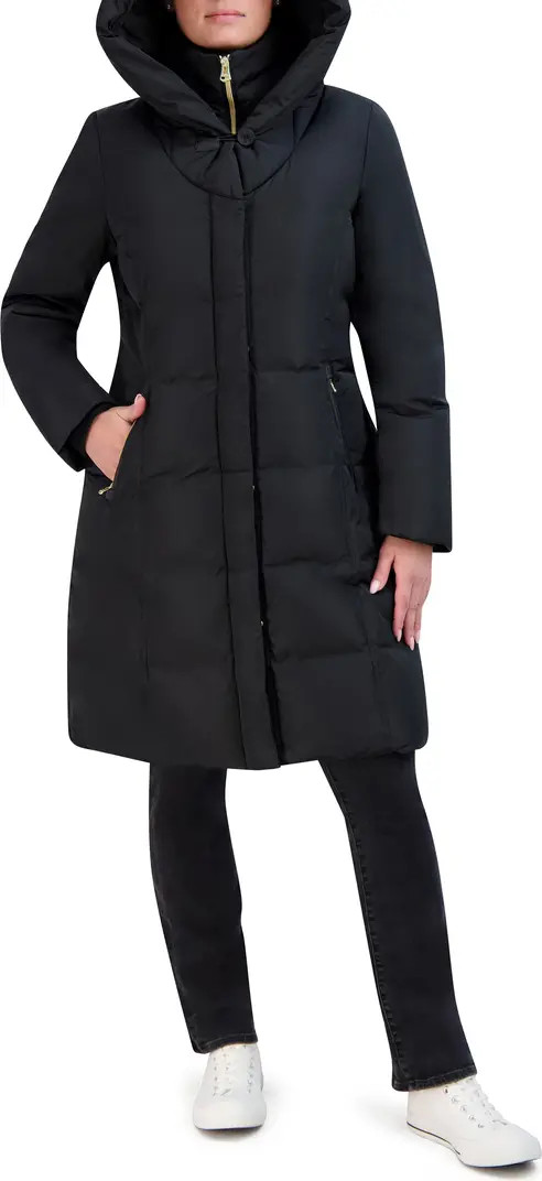 Taffeta Quilted Puffer Coat with Bib | Nordstrom Rack