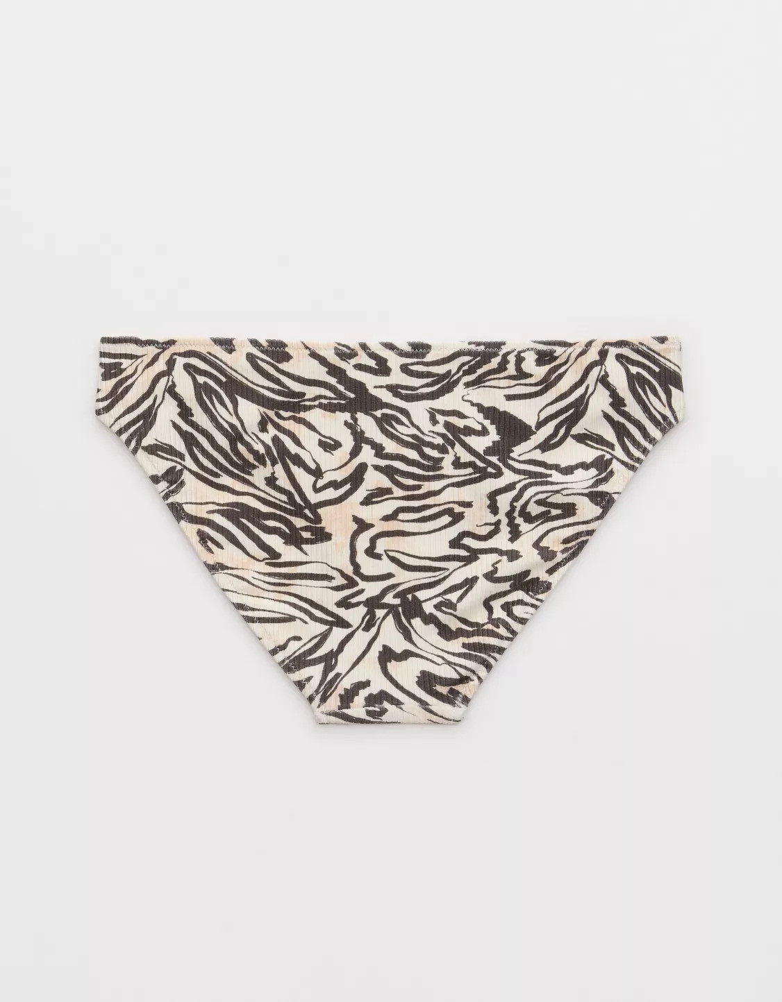 Aerie Shine Rib Full Coverage Bikini Bottom | Aerie