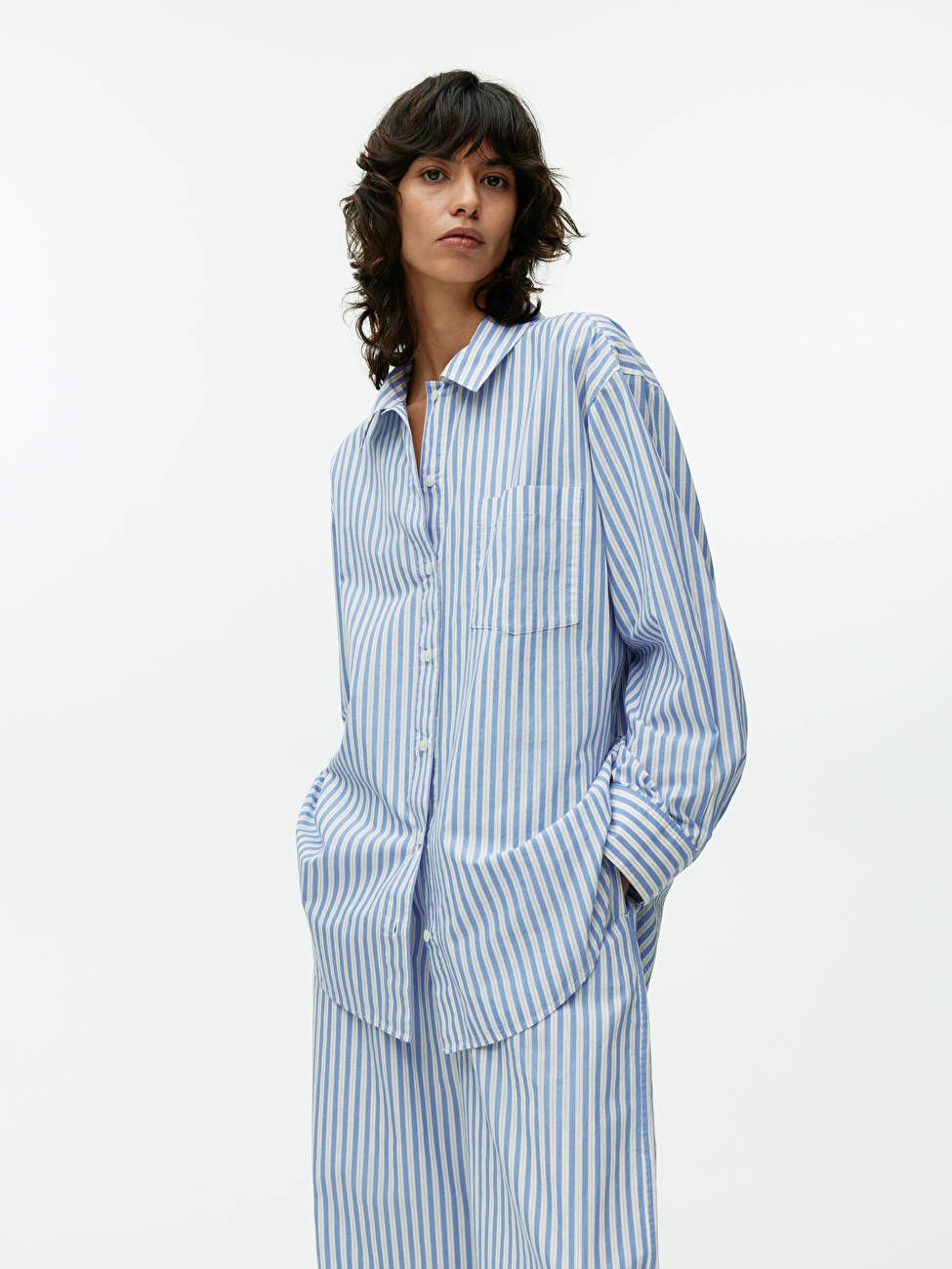 Relaxed Pyjama Shirt | ARKET (US&UK)