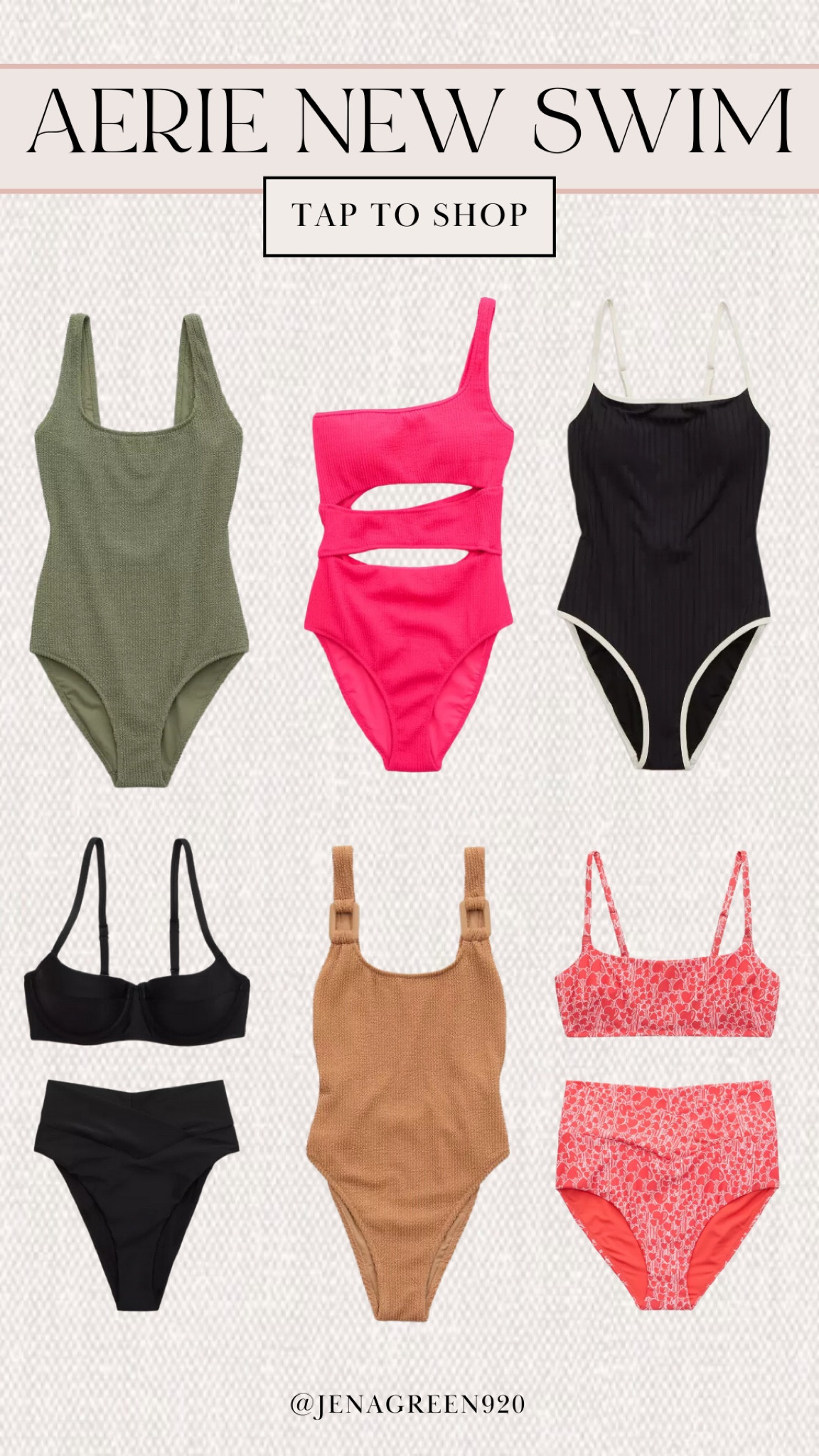 Aerie Swim | Aerie Swimsuit | Aerie One Piece Swimsuit | High Waisted Bikinis 

#LTKtravel #LTKfindsunder100 #LTKswim