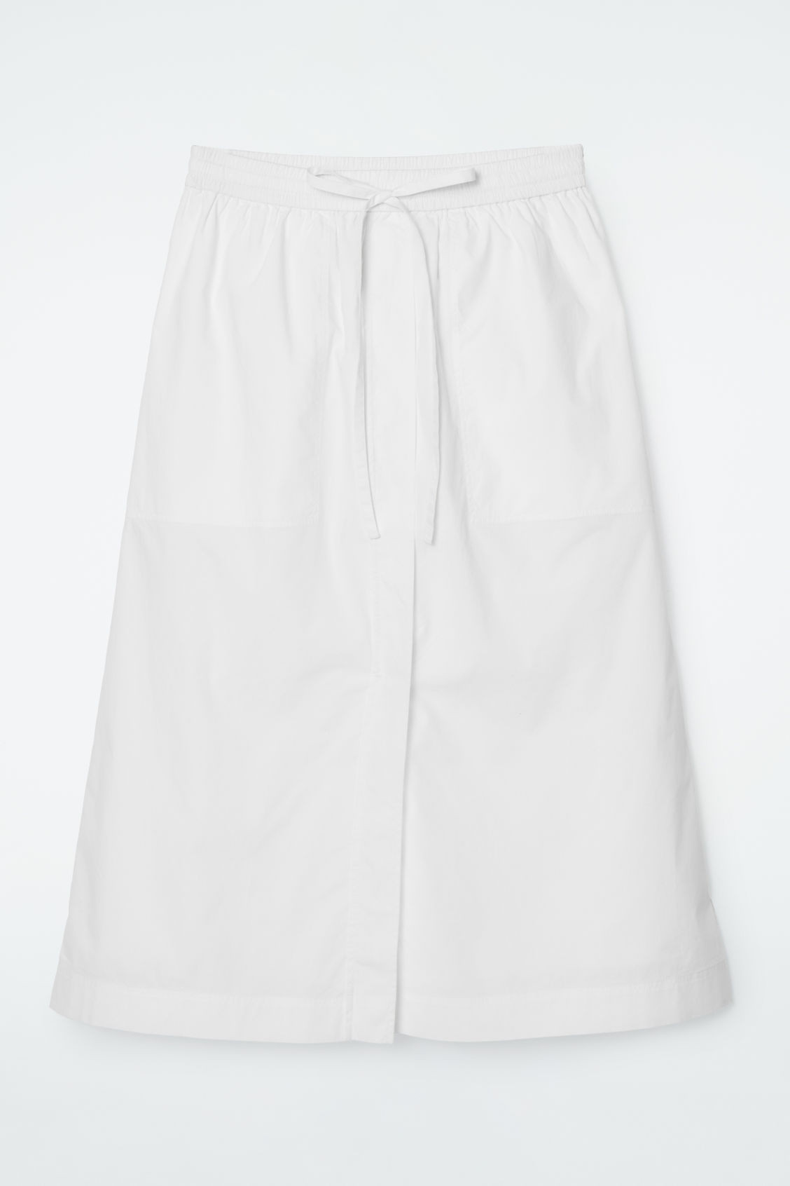 DRAWSTRING MIDI SKIRT - WHITE - COS | COS UK