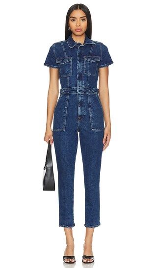 Fit For Success Jumpsuit in Indigo594 | Revolve Clothing (Global)