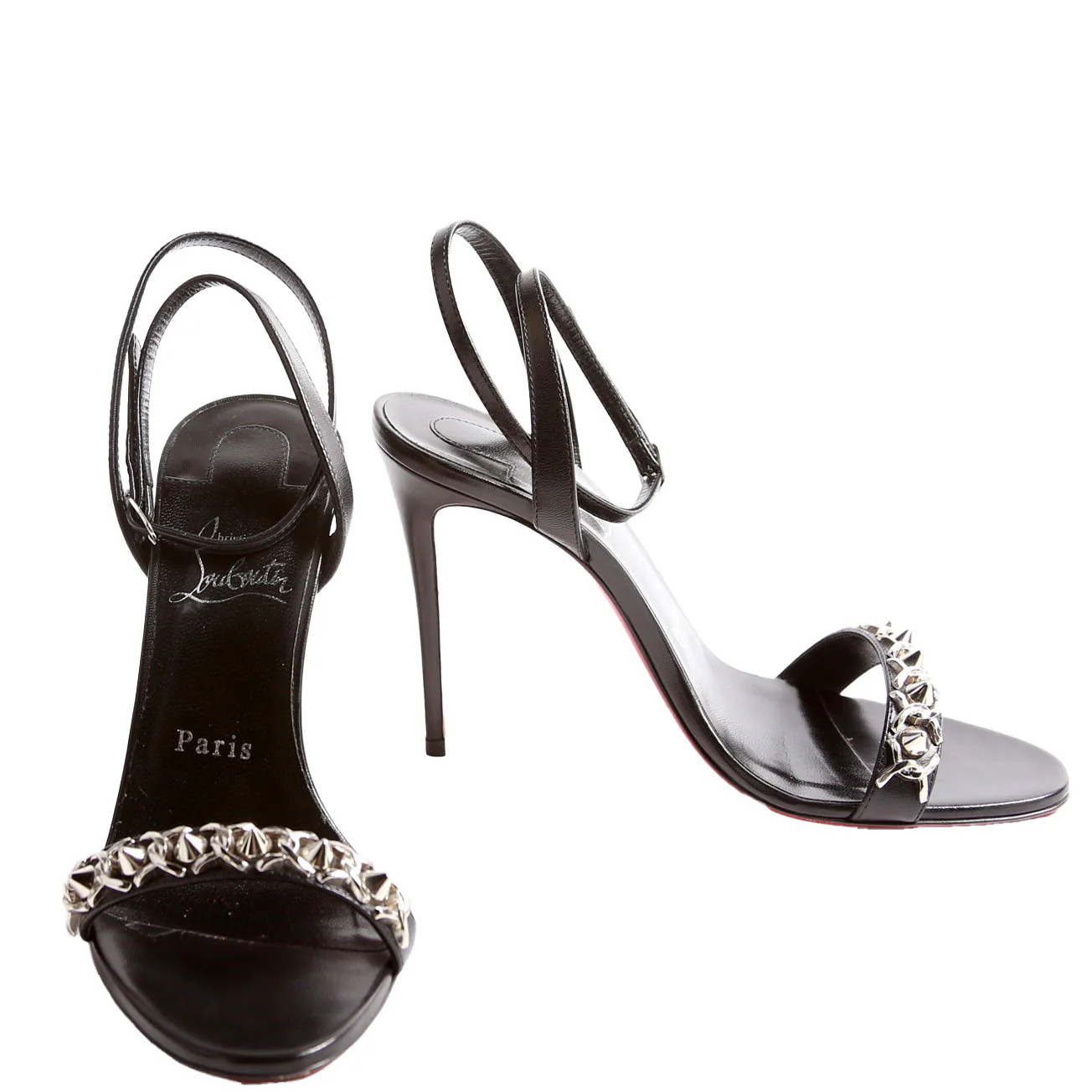 Loubigirl Chain 100MM Size 37 Black | Keeks Designer Handbags
